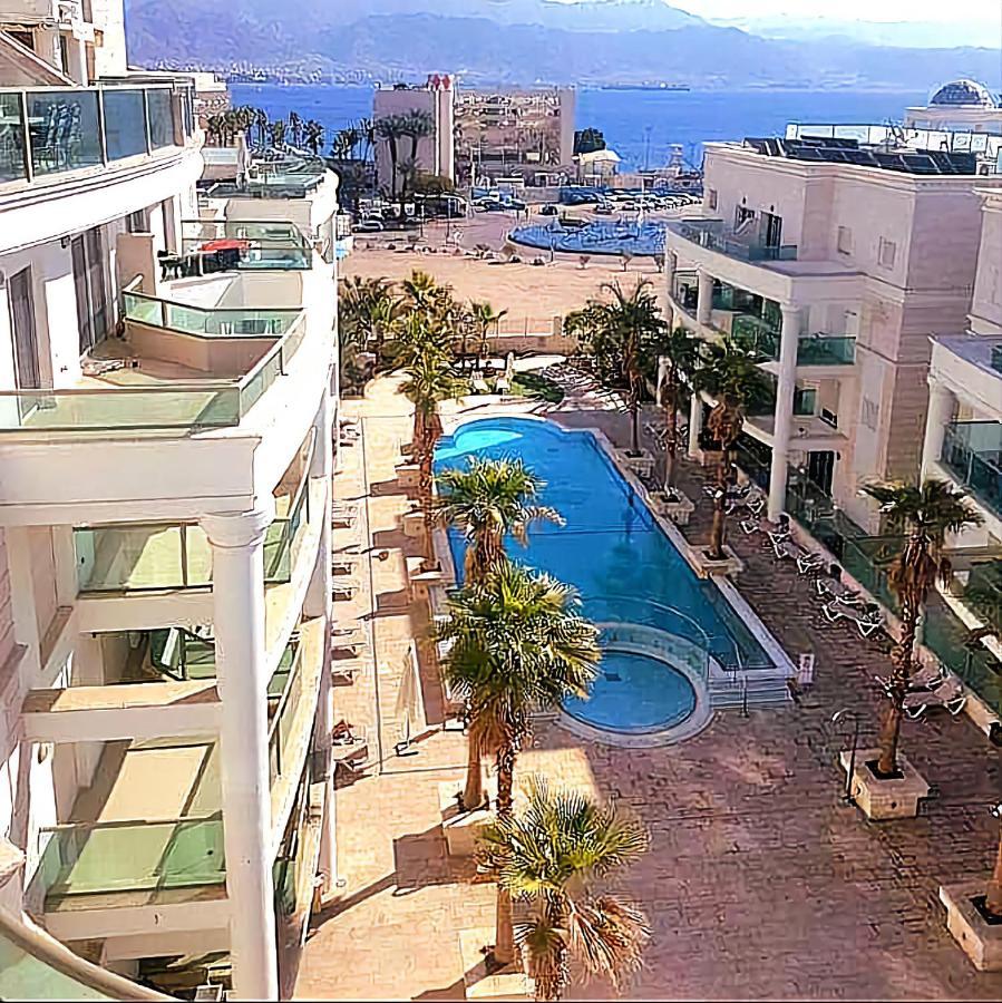 Milana'S Deluxe With Big Patio And Pool Apartment Eilat Exterior photo